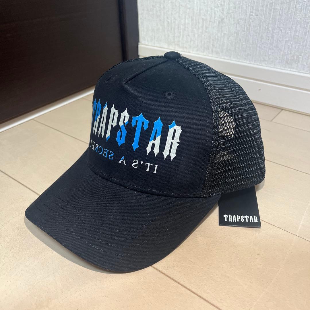 TRAPSTAR トラップスター メッシュキャップ 黒 新品未使用 タグ付き