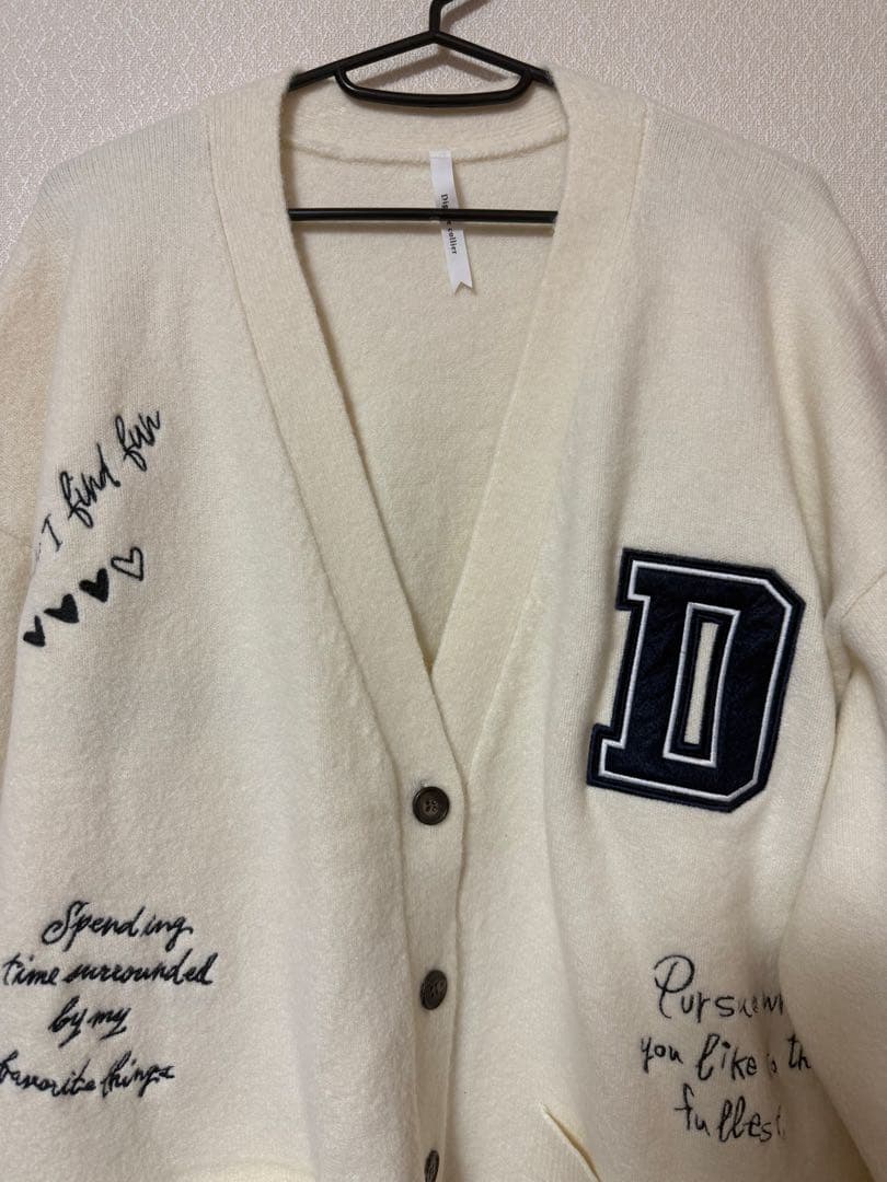 Dignite collier（ディニテコリエ）☆Vネックニットカーディガン