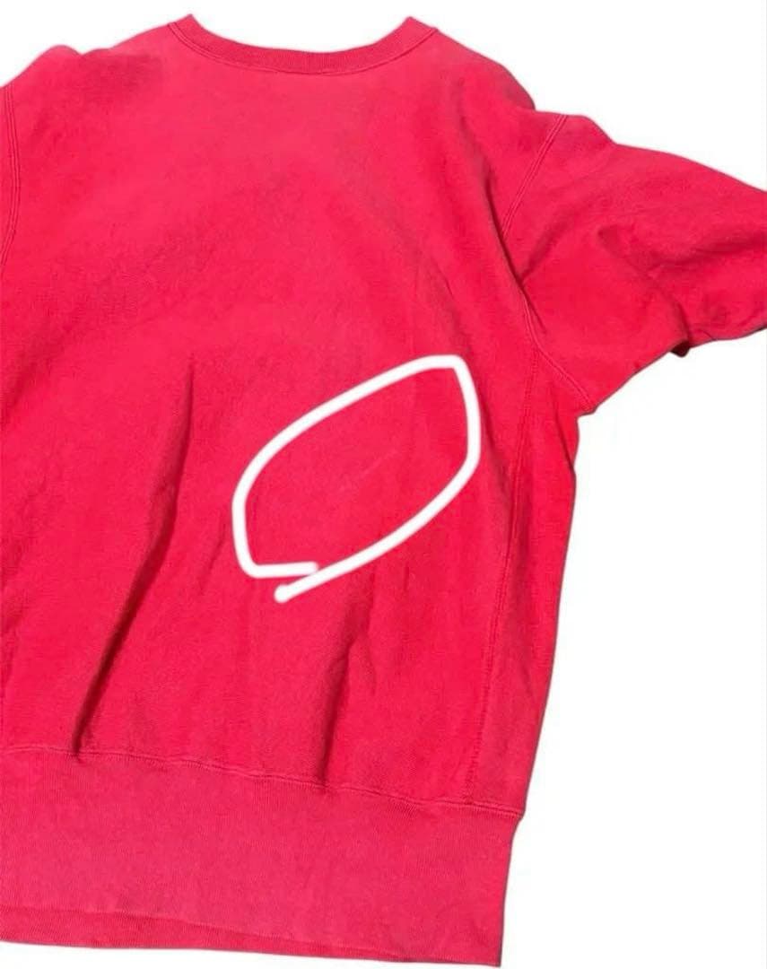 ホ*オ様 90s Champion チャンピオン リバースウィーブ 赤 フェード