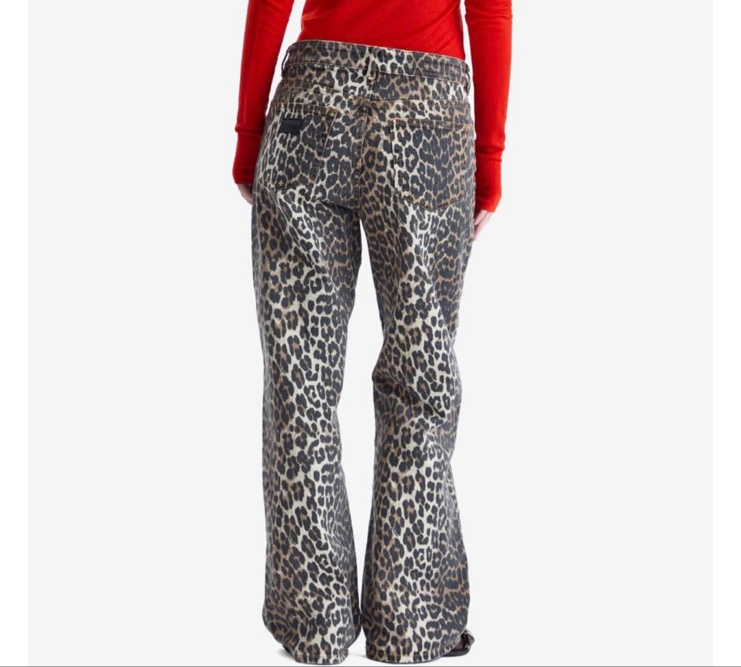 GANNI IZEY レオパード デニム 27