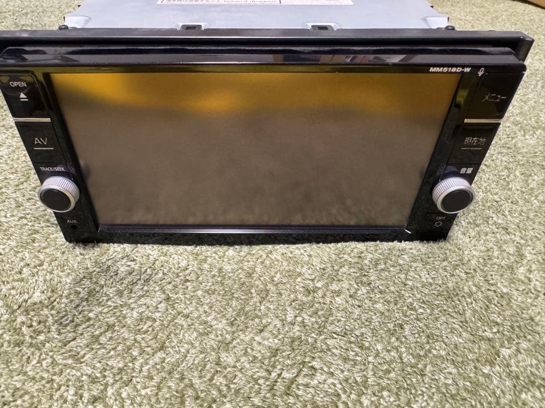 日産純正ナビ　MM518D-W Yahoo!オークション - 日産純正ナビ MM518D-W(管理番号 23051117)地図