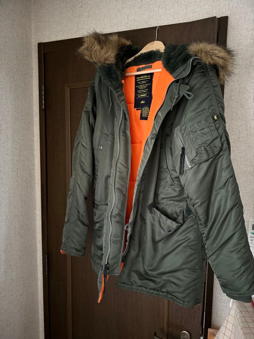 アルファインダストリーズフライトジャケット ミリタリーコート N-3B Alpha Industries（アルファ・インダストリーズ） ALPHA アルファ