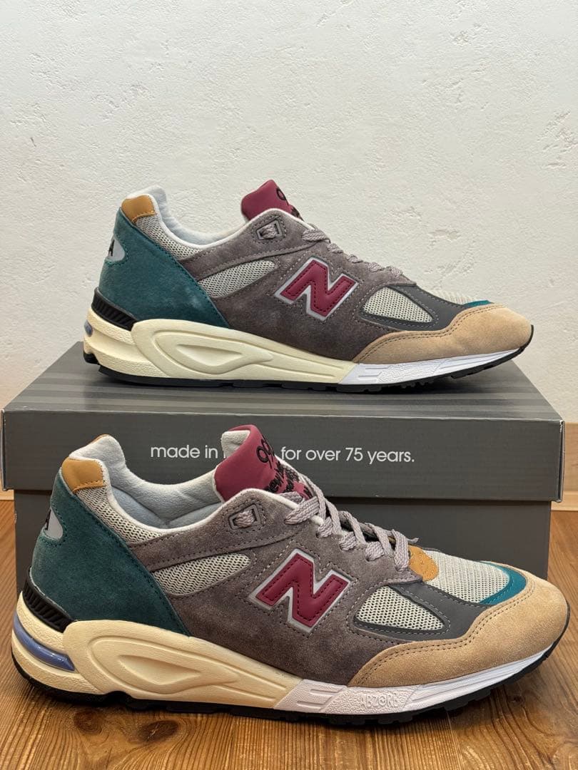 靴 New Balance 990v2 28.0cm
