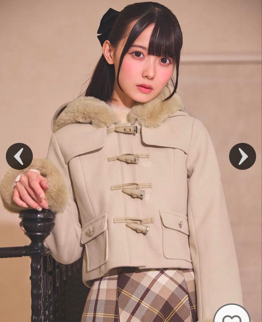 ショートダッフル ミシェルマカロン - メルカリ