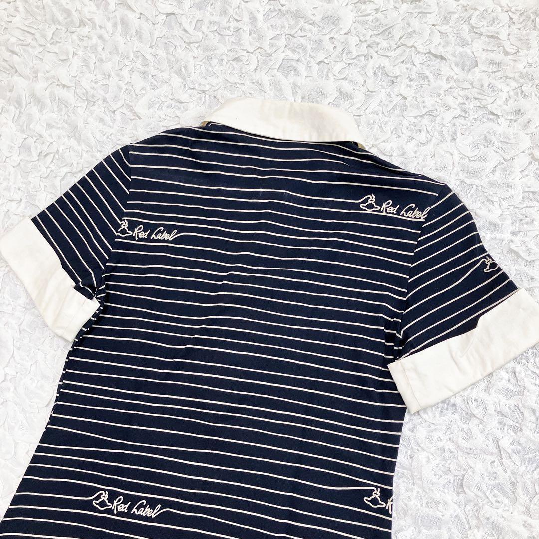 ヴィヴィアンウエストウッド ボーダーポロシャツワンピース オーブ