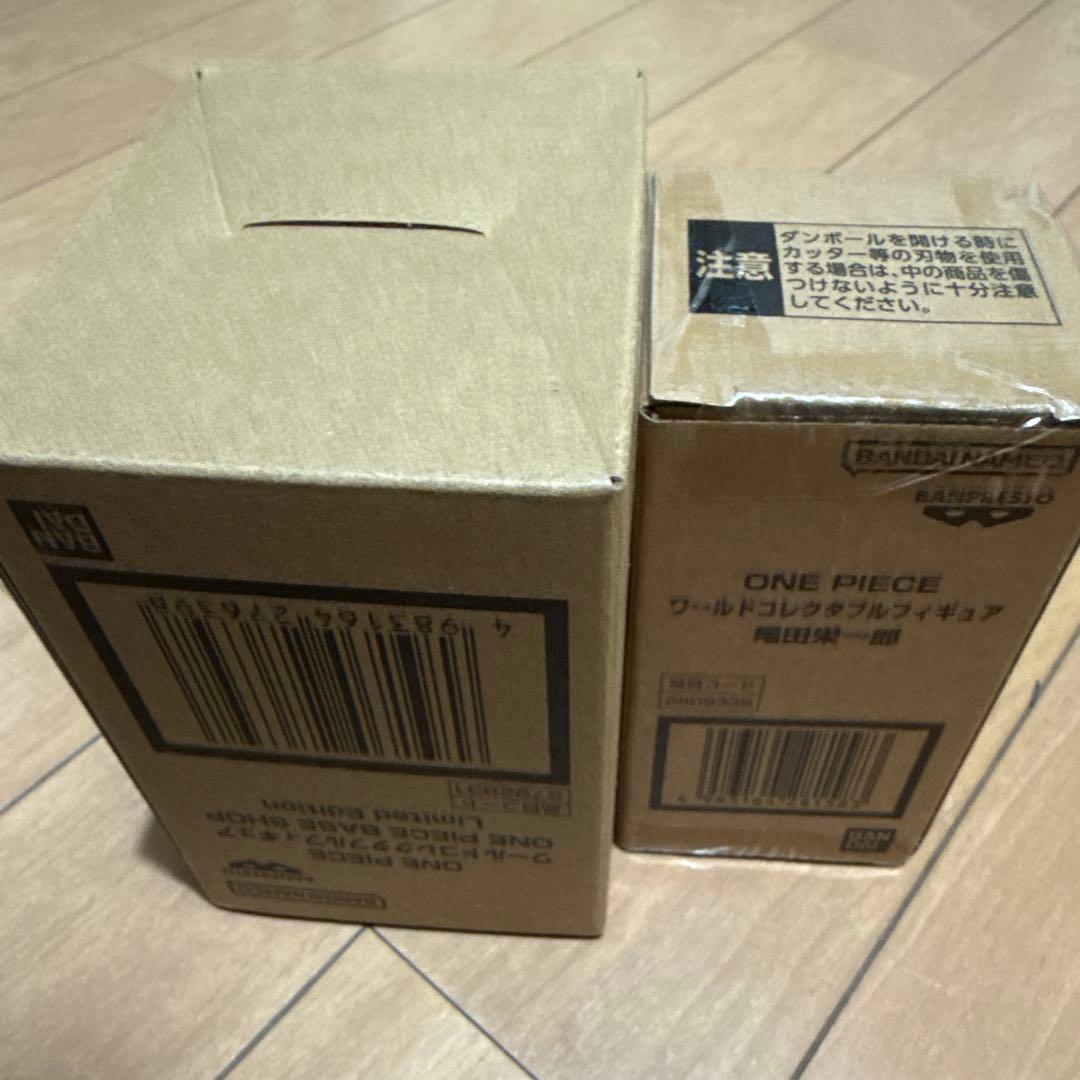 ONE PIECE BASE SHOP ワーコレ 2種類 フィギュア セット - メルカリ
