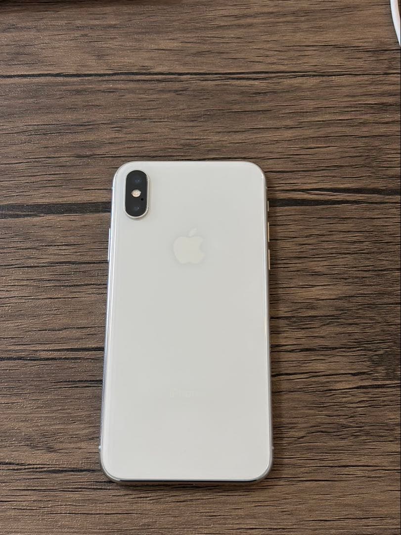 Apple iPhone X 256GB シルバー SIMロックなし - メルカリ