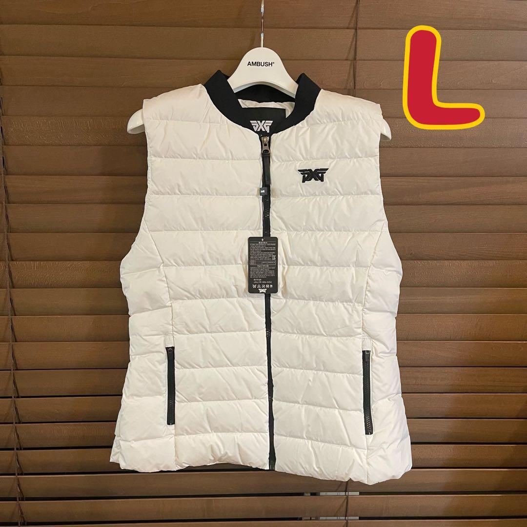 白L】PXG ゴルフ レディース トップス ダウンベスト