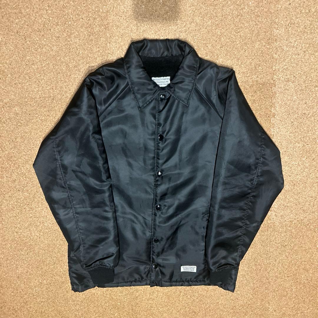 ワコマリア 浮世絵 コーチジャケット 黒 天国東京 - メルカリ