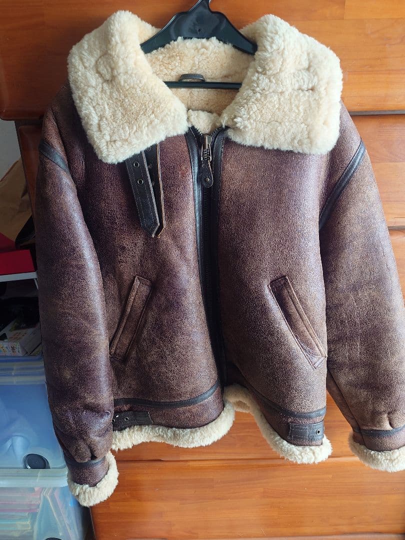 上野商会 DOG FIGHT ヴィンテージ ムートンジャケット 肉厚 - メルカリ