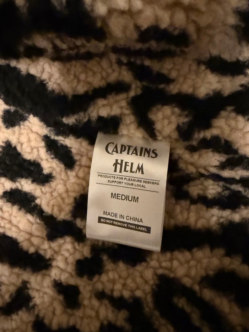 CAPTAINS HELM コーチジャケット ナイロン 豹柄 ボア - メルカリ