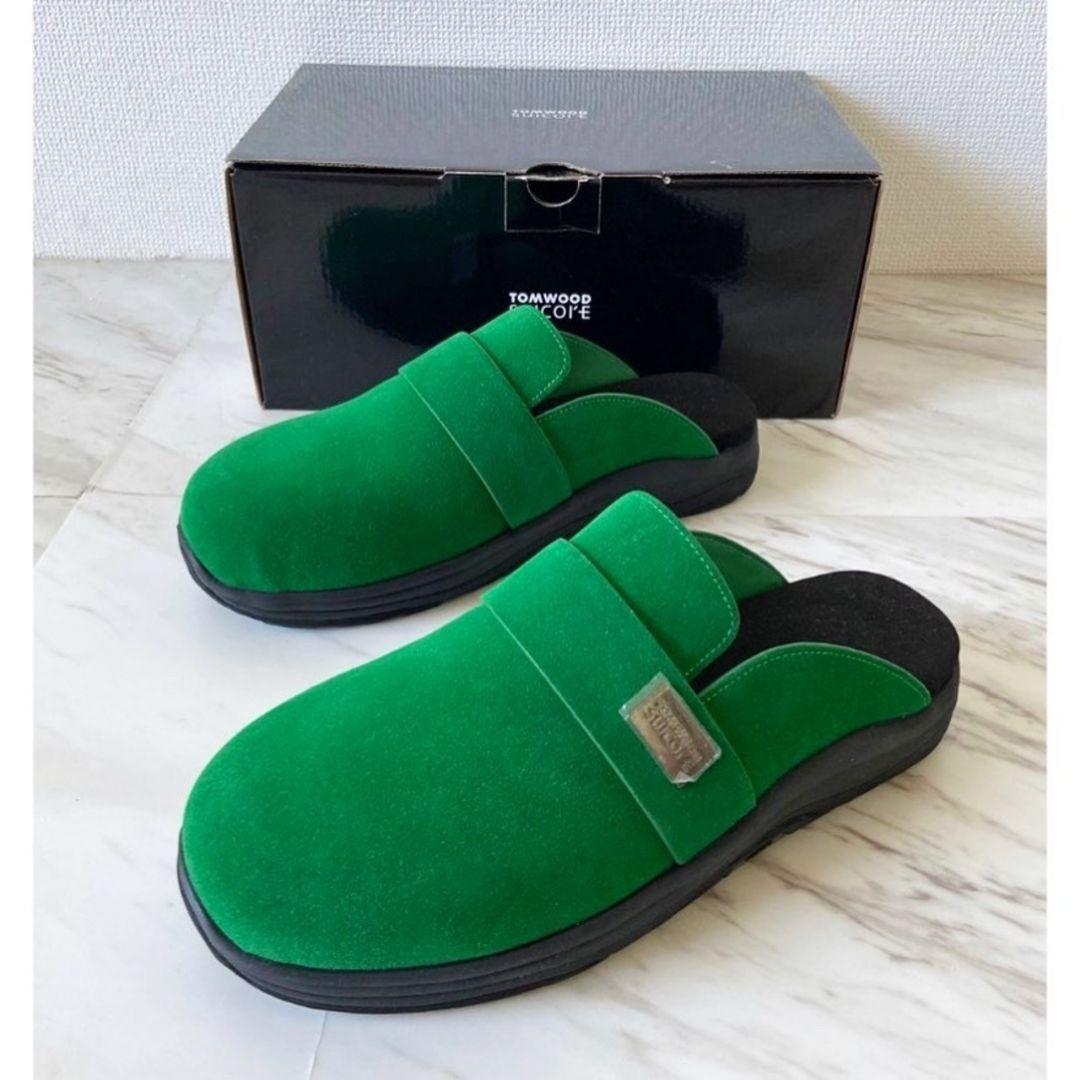 新品未使用 TOMWOOD suicoke グリーン サボ サンダル - メルカリ