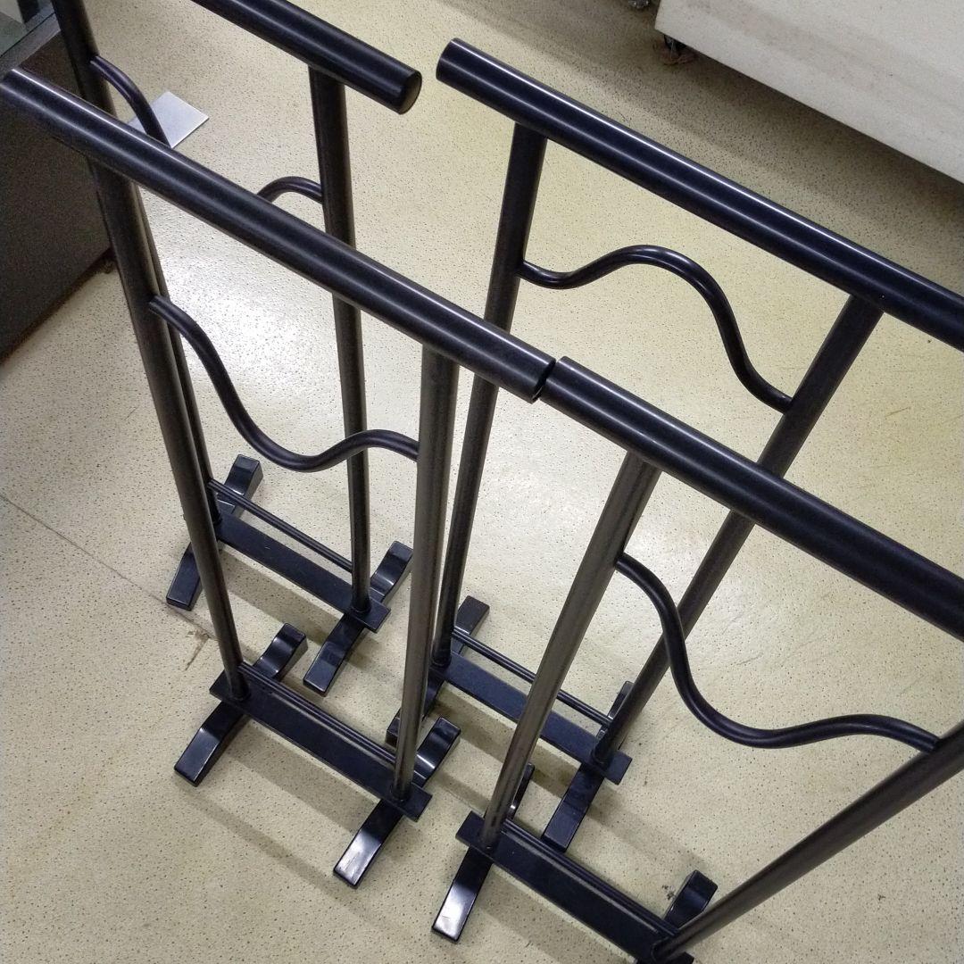 撞木しゅもく高さ114cm中サイズ4本組セット着物、帯掛けディスプレイ