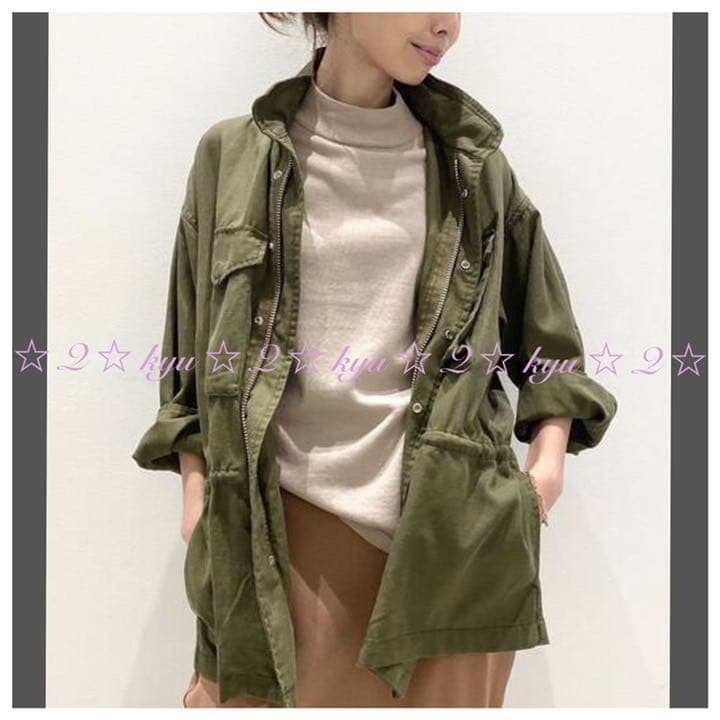 新品札付き L'Appartement ☆ Military ミリタリーブルゾン - メルカリ