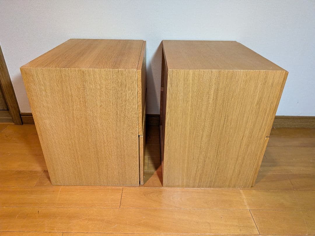 《送料込》無印良品 スタッキングチェスト インサート 引出 オーク ボックス収納