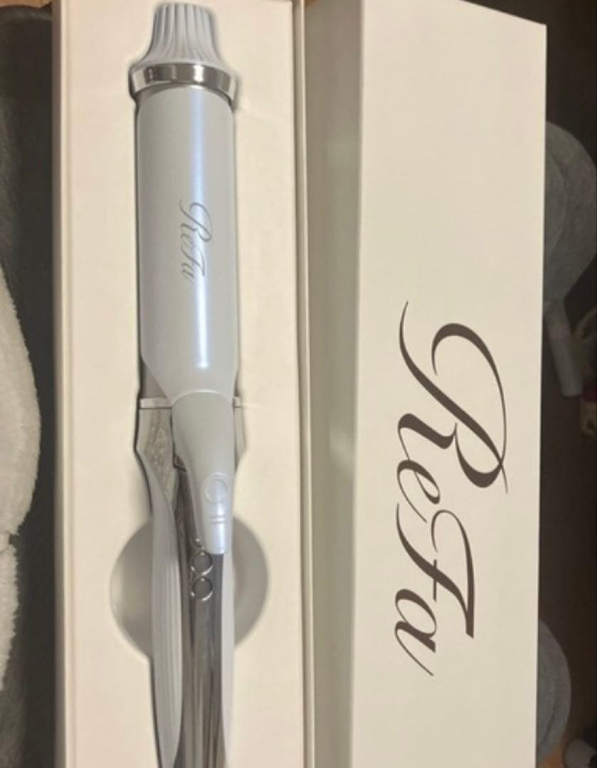 ReFa カールヘアアイロン ホワイト　38ミリ 楽天市場】MTG リファ カールアイロン プロ 38mm ホワイト RE-AV-02A