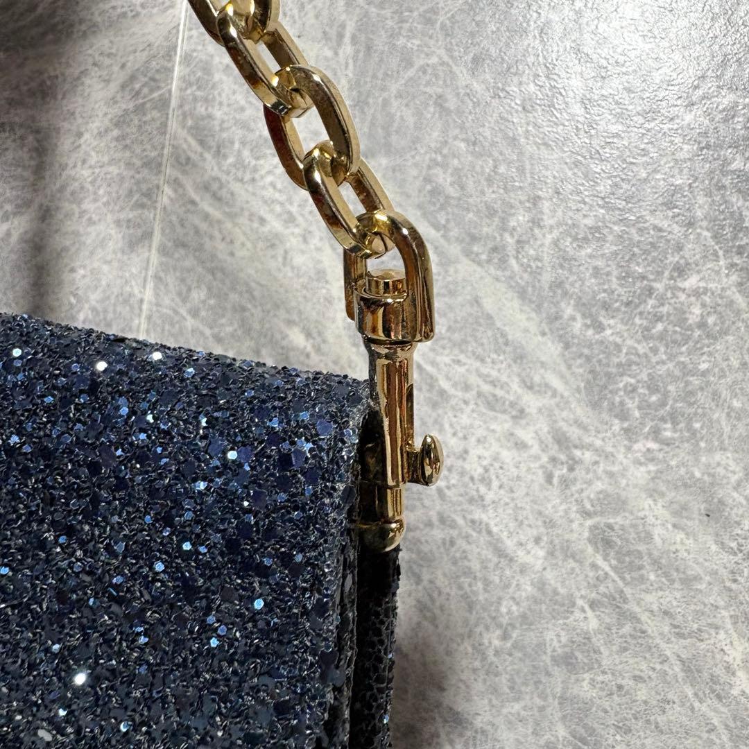 ⭐︎JIMMY CHOO⭐︎ 2way スパンコール クラッチバッグ ワンショルダー