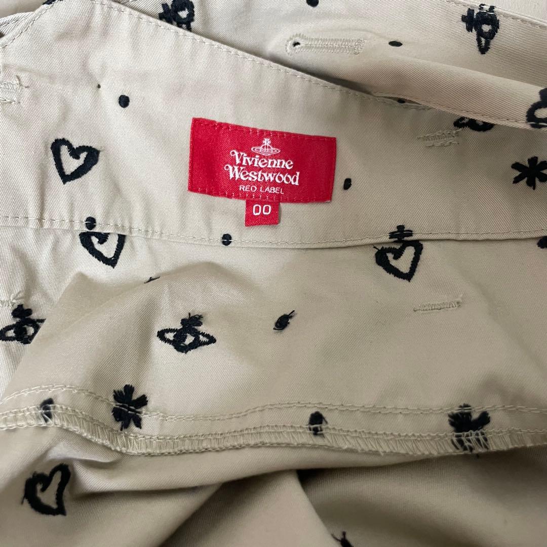 完売 オーブ刺繍 ヴィヴィアンウエストウッド サスペンダー パンツ 総