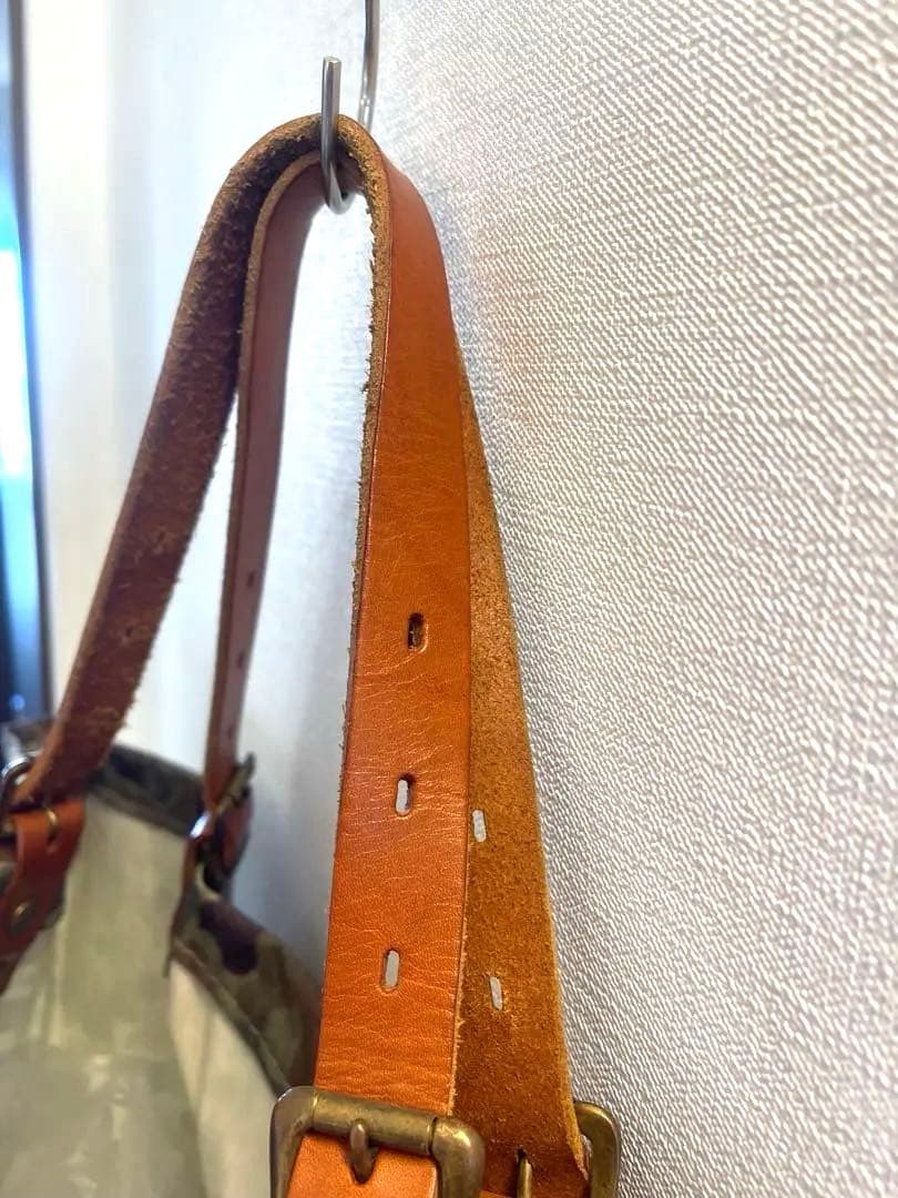 SLOW スロウ コンブナイロントートバッグ 迷彩 コンディション良好