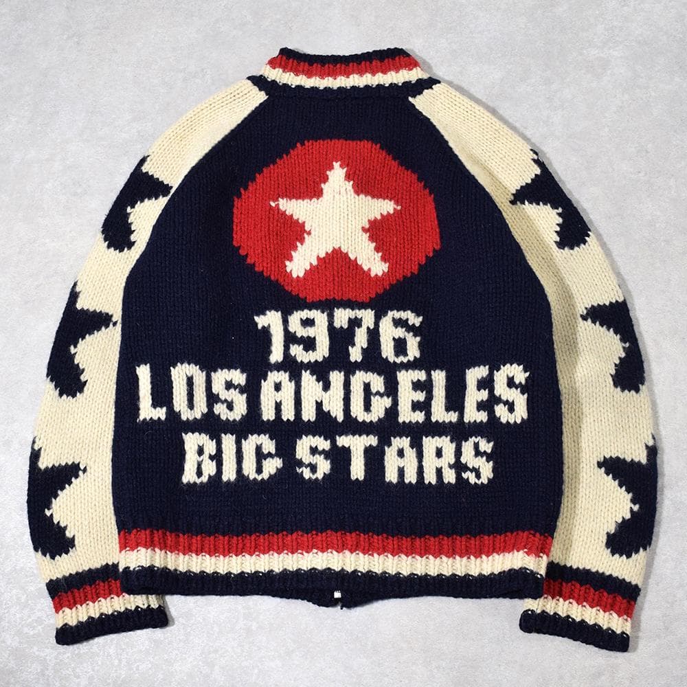 90s 00s WILLPIPS フルデコ スター カウチンニット ブルゾン UNION STATION（ユニオンステーション） ブルゾン アウター カウチン