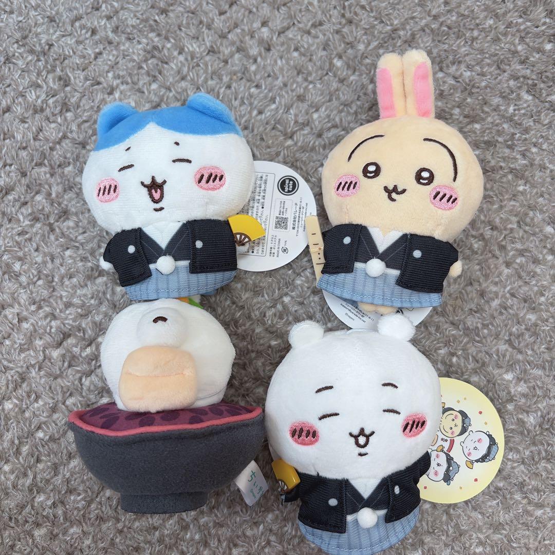 ちいかわ お正月マスコット 全4種コンプリートセット - メルカリ