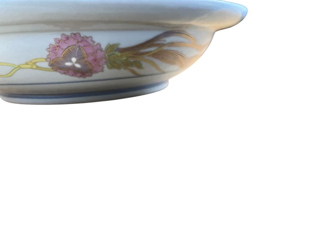 美品 九谷焼 弥与衛門窯 皇后陛下御麗筆 良子女王 雛の図 御絵皿 桐箱