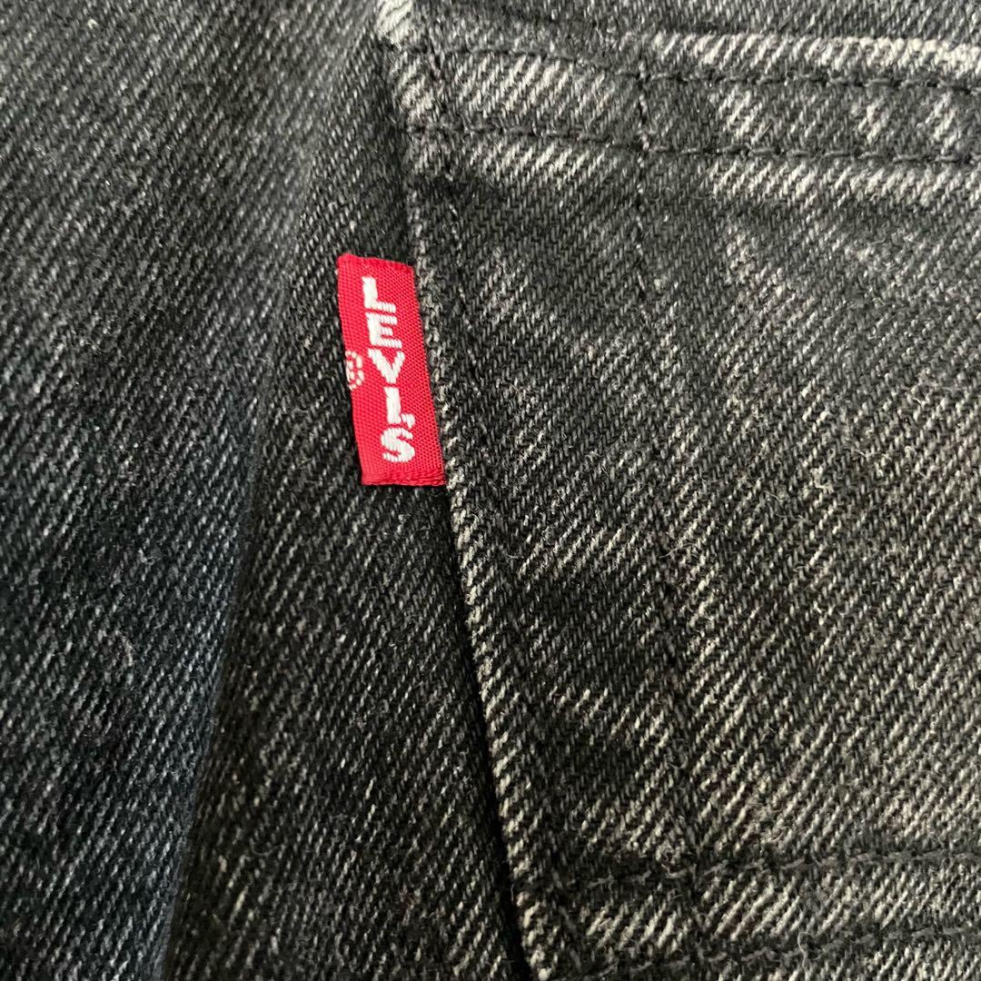 赤耳あります】リーバイス エディフィス別注 501 ブラック W32L28