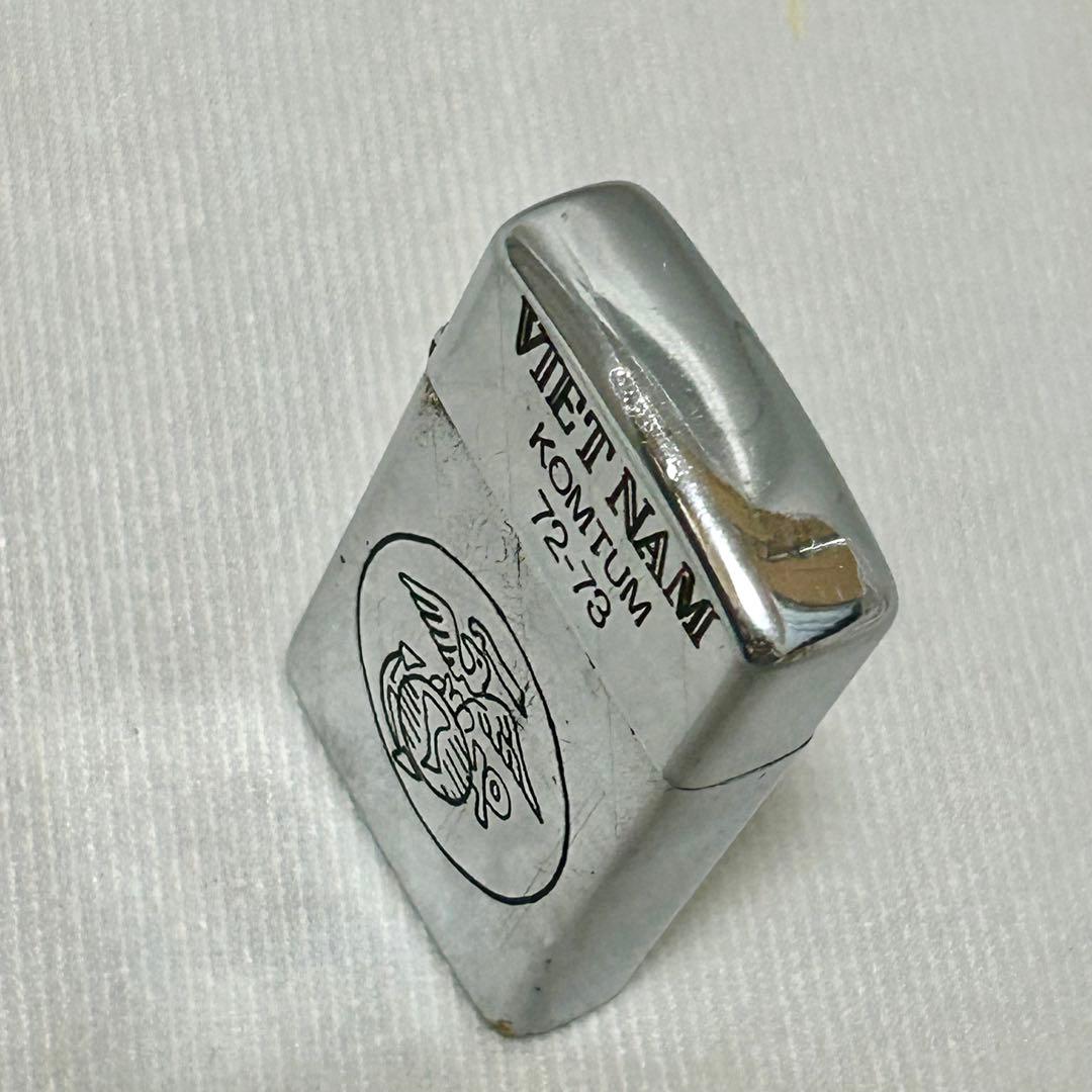 1972年製 ベトナム 戦争 zippo ライター KONTUM ビンテージ - メルカリ