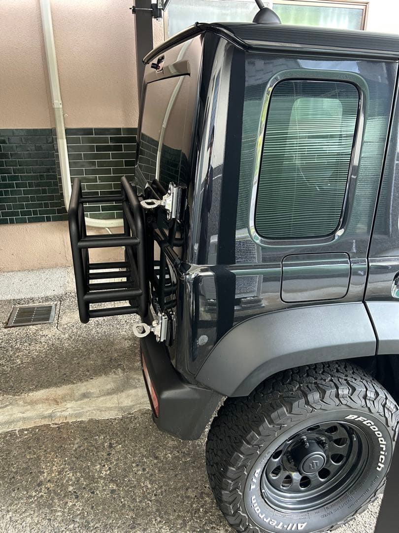 ジムニー シエラ ノマド リアラダー リングステップ マストステップ