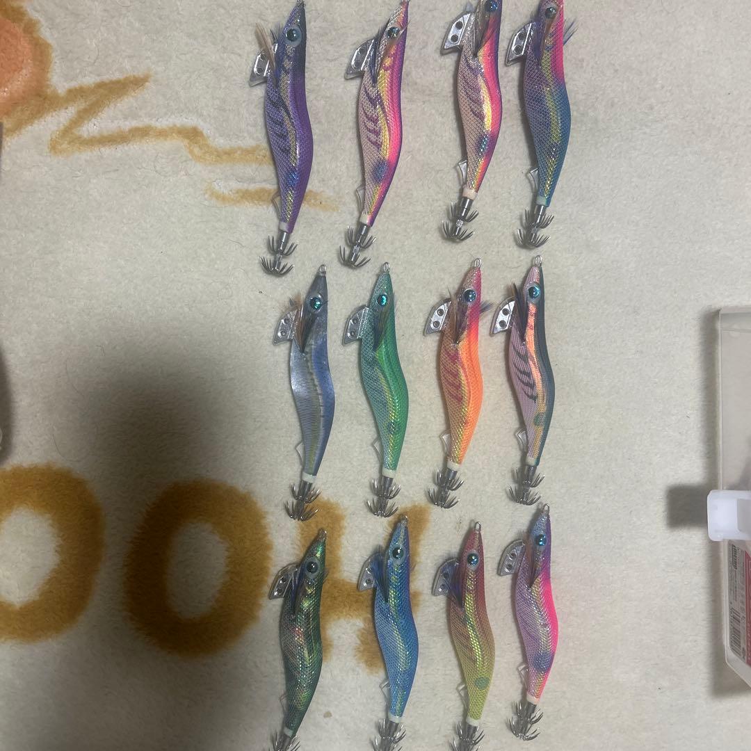 エギ 王12個セット 多色 3.5号 YAMASHITA（ヤマシタ） エギ王SEARCH(サーチ) 3.5号 077 オリーブ