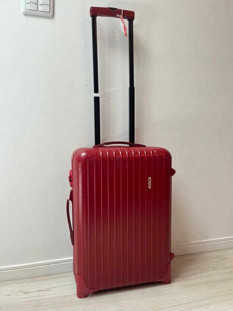 【ジャンク・破損あり】RIMOWAリモワ サルサ 35L機内持込み2輪廃盤品 赤 RIMOWA リモワ サルサ 35L 2輪キャリーケース 廃盤 レッド - メルカリ