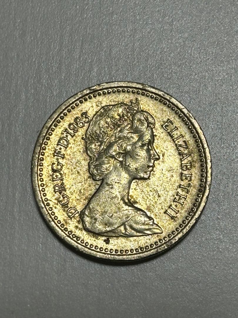 No.449）イギリス 1ポンド 1983 コイン 硬貨 - メルカリ