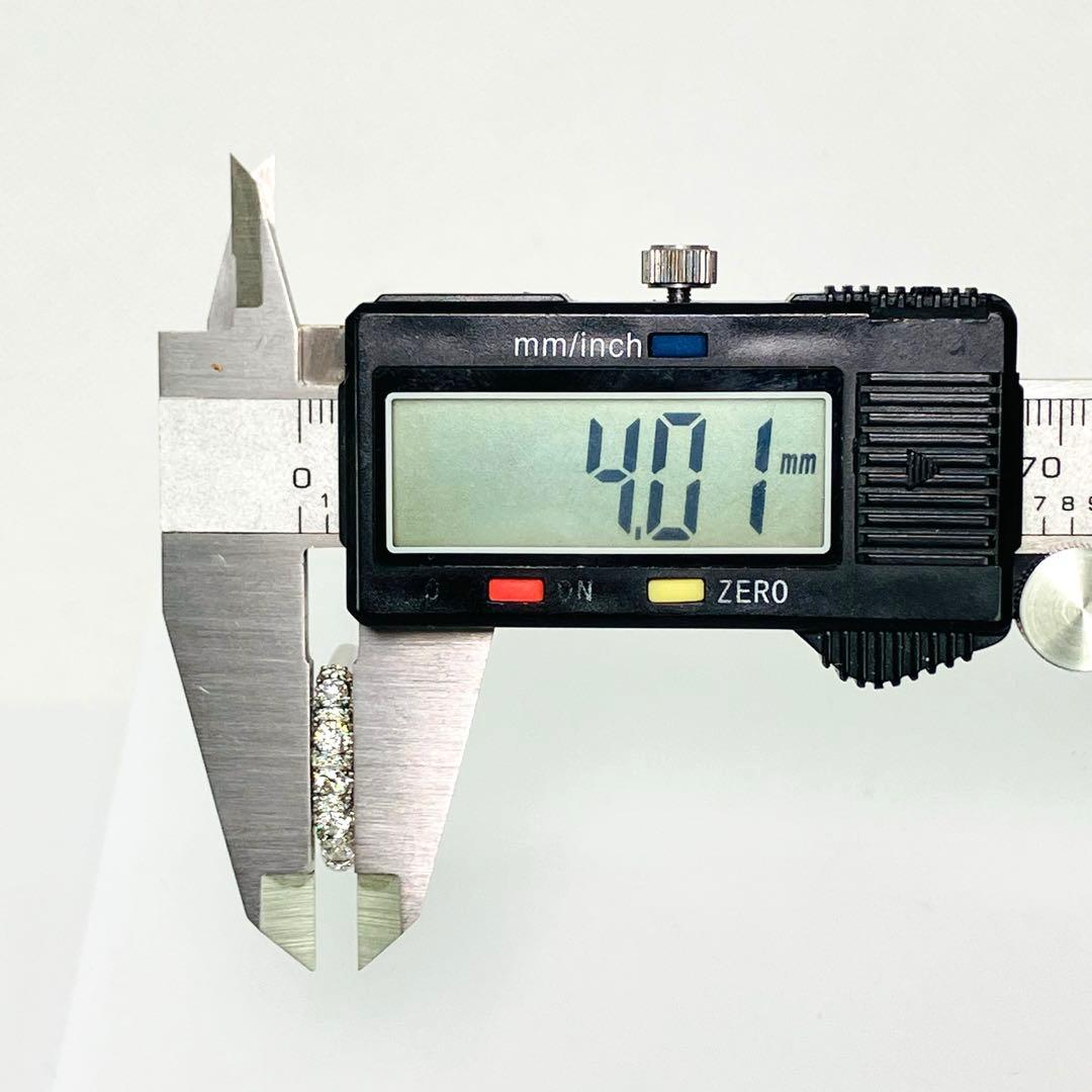 GSTV Pt950 リリーダイヤモンド 空中留め リング D:0.70 H&C - メルカリ