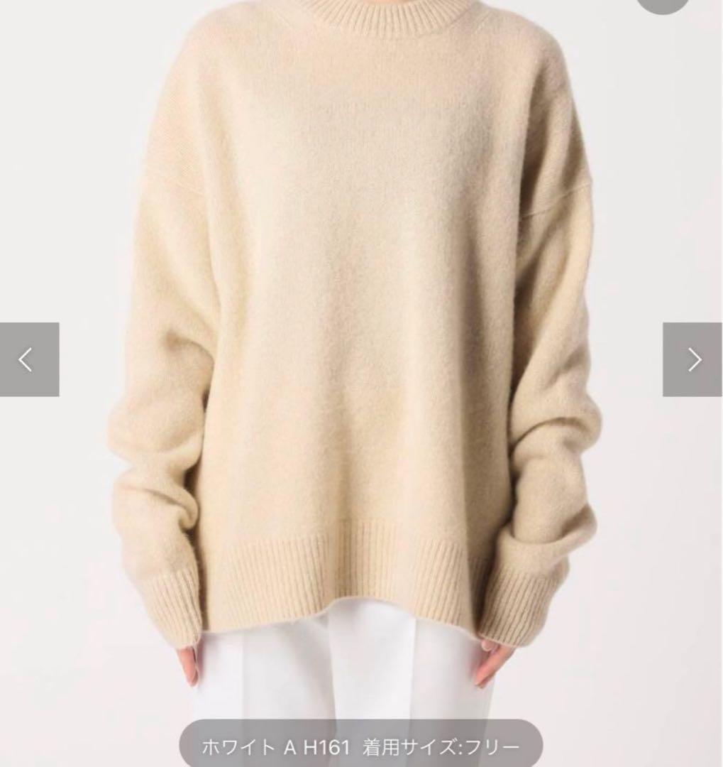 NOBLEノーブル YAKボーイフレンドニット アイボリー - メルカリ