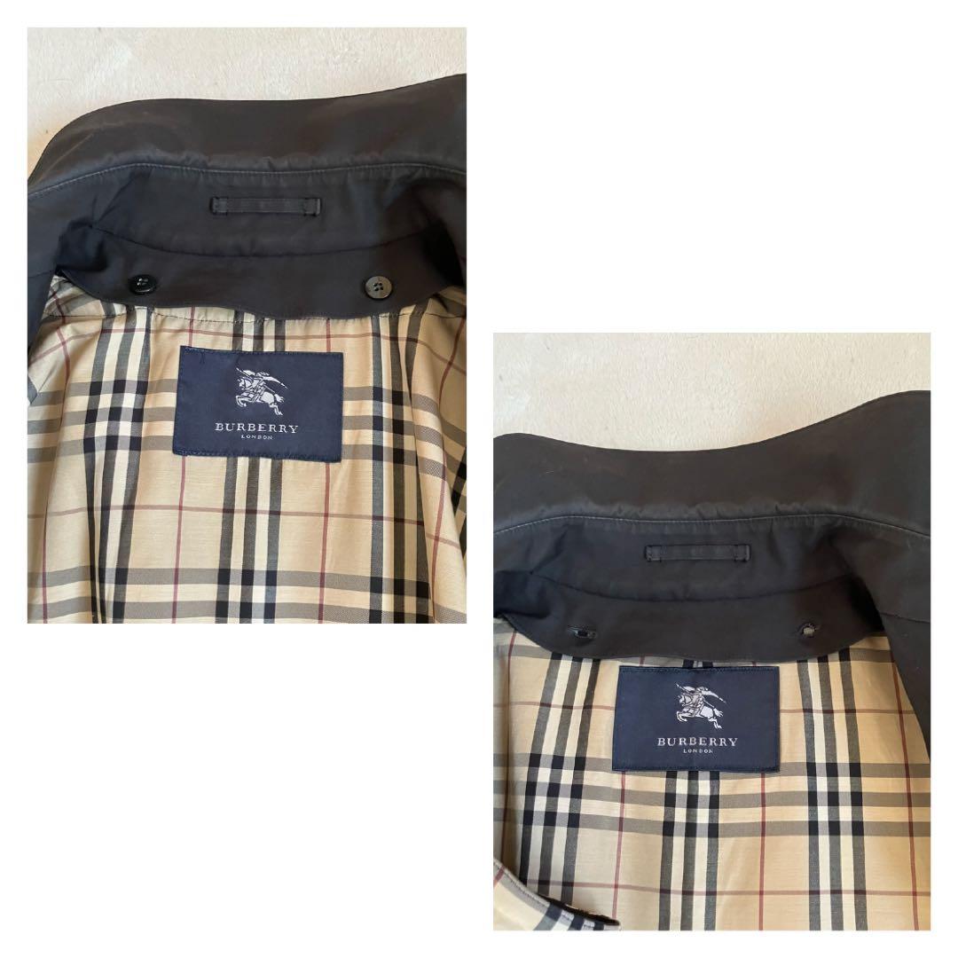 バーバリーロンドン トレンチコート ベルト ライナー付 裏ノバチェック