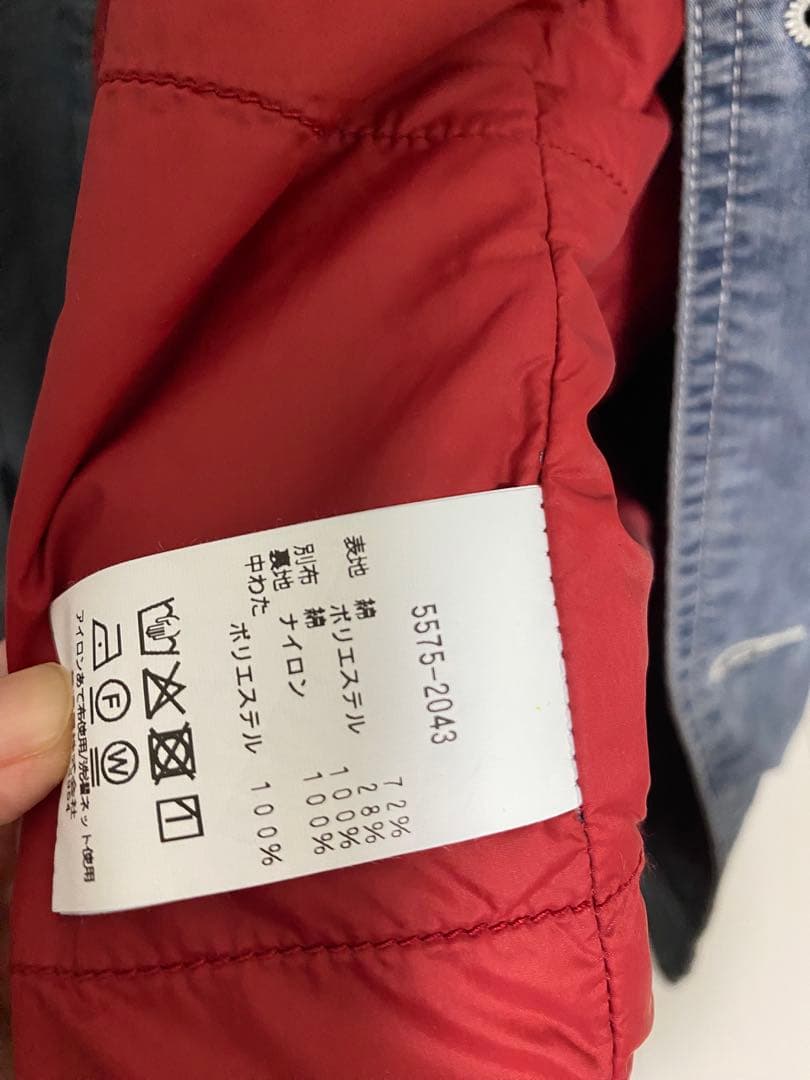 L.L.Bean デニムブルー カバーオール REG MEDIUM