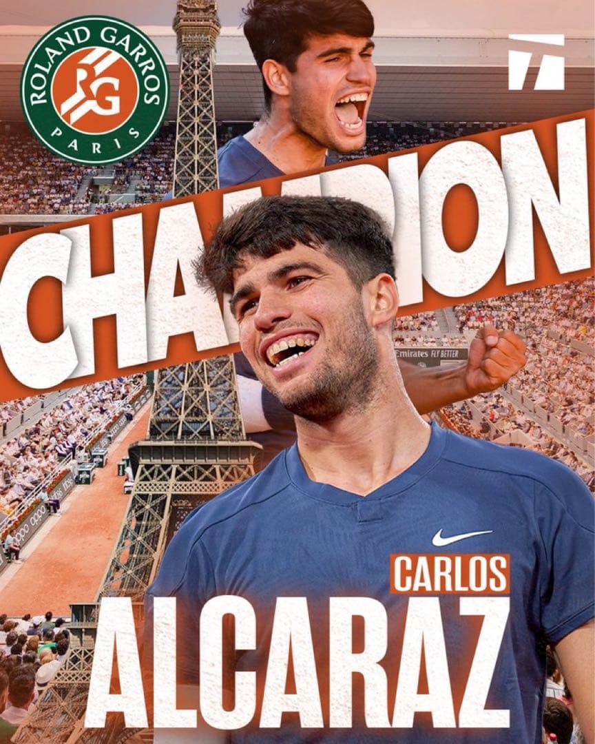 国内未発売！2024全仏、アルカラス着用ウェア