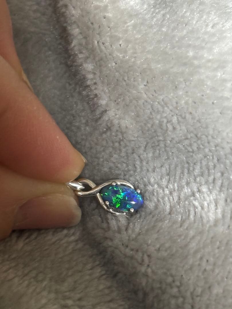 k18（750）ブラックオパール ペンダントトップ K18 750 ブラックオパール ペンダントトップ 18K K18 750 オパール