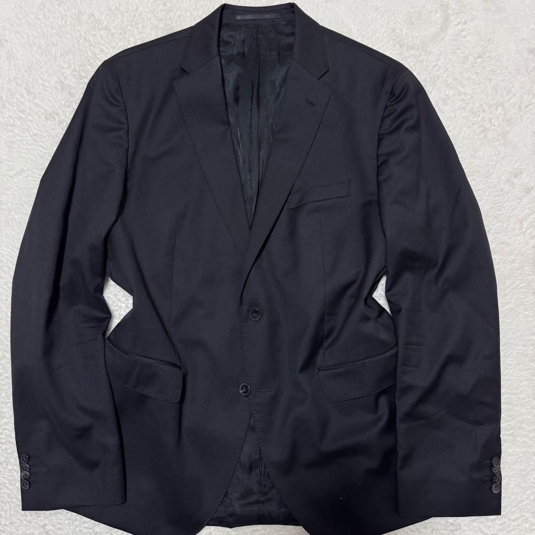 奇跡のXXXL！美品✨ヒューゴボス セットアップ グアベロ Super120