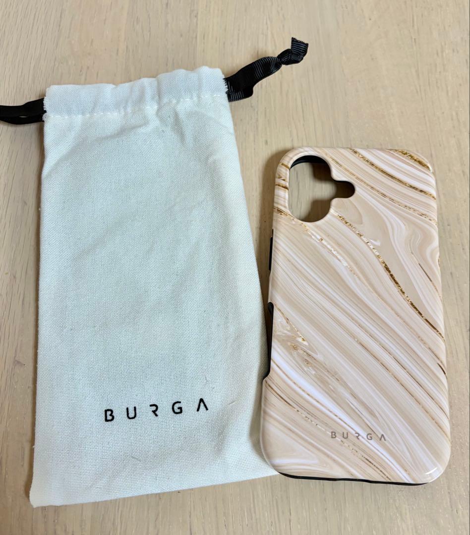 新品】BURGA マーブルデザイン ハードケース iPhone17 ベージュ - メルカリ
