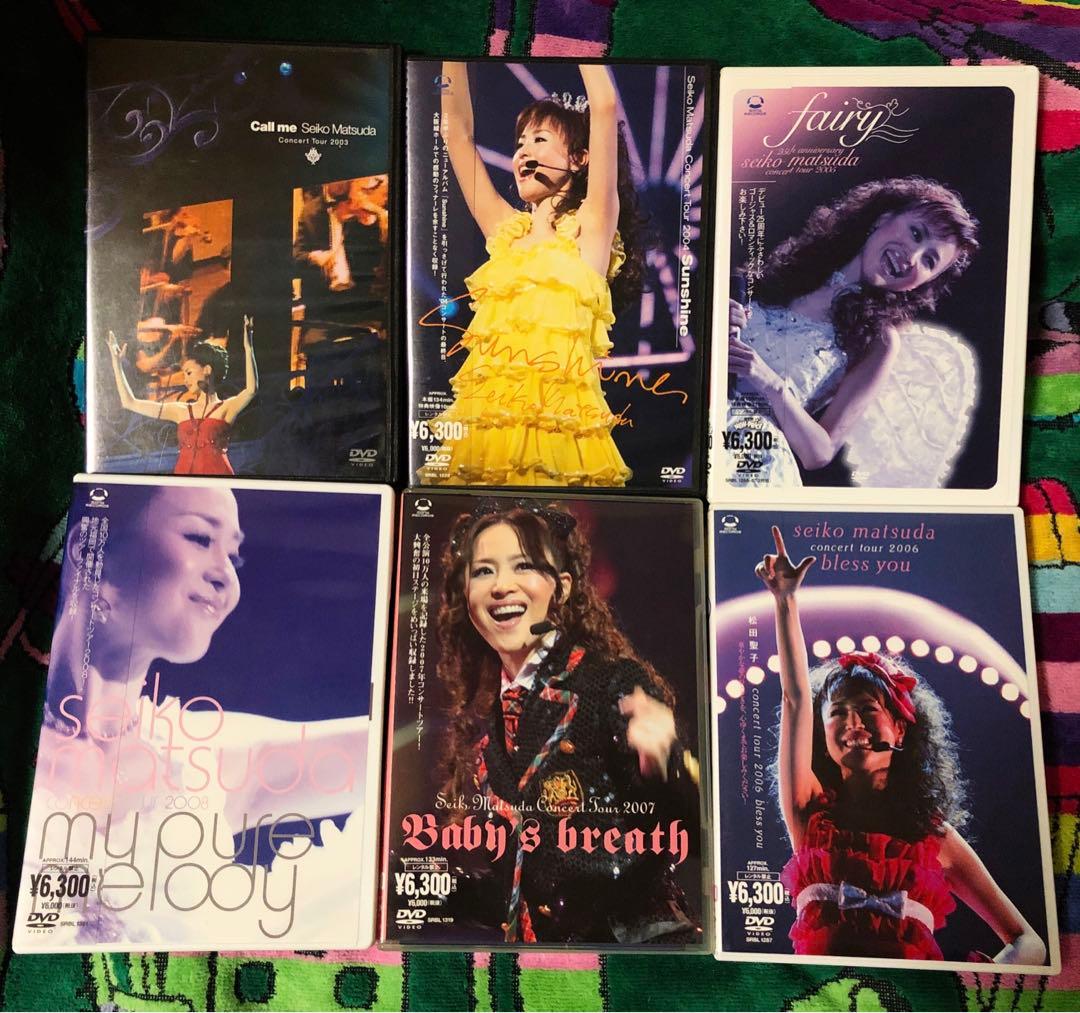 松田聖子Concert Tour DVD 6タイトル 松田聖子、コンサートツアー2022より初日のアリーナ公演の映像を初公開