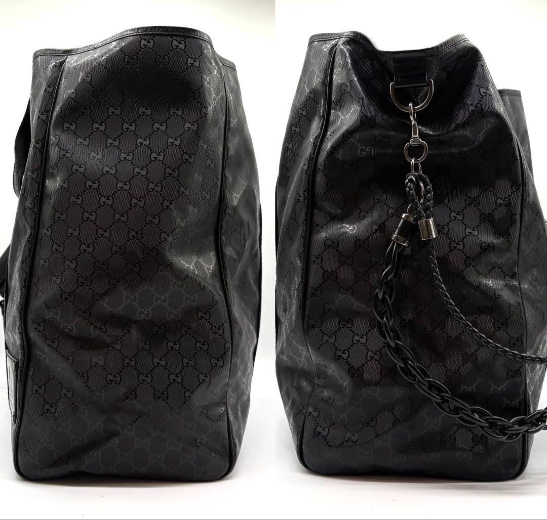 超希少 ランウェイ限定品】GUCCI ウォレットチェーン付 インプリメ