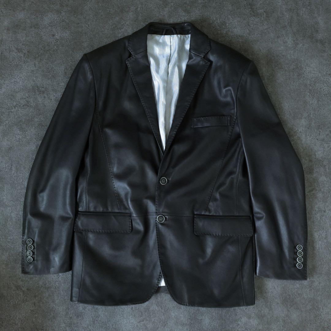 00s vintage archive lamb leather jacket - メルカリ