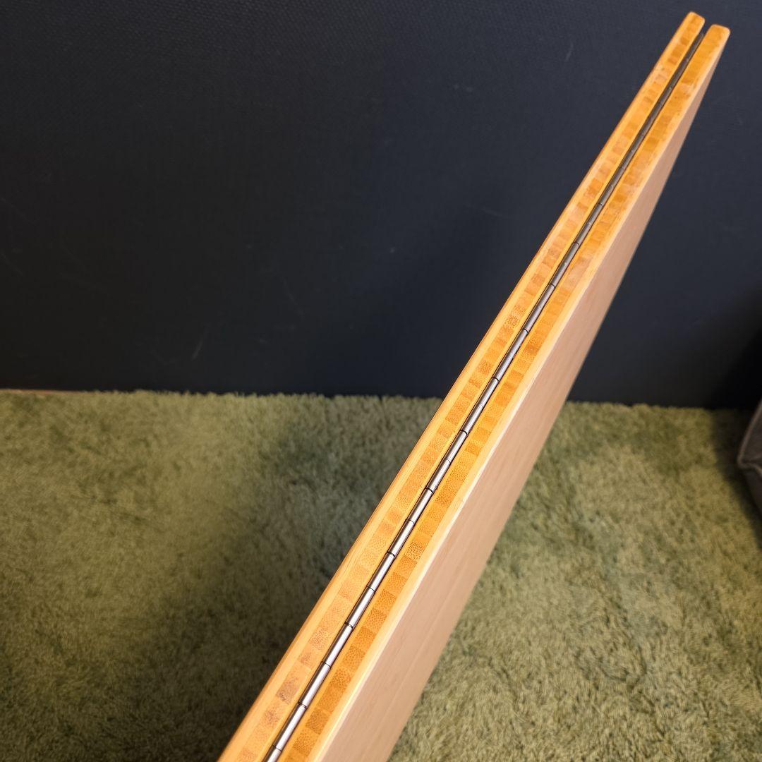 スノーピーク】ローテーブルラウンド 竹 LV-242 廃盤希少品 高さ調整