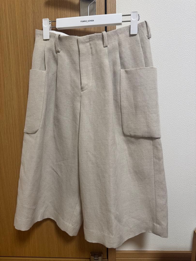 FUMIKA_UCHIDA Hemp Suiting Shorts 25ss - メルカリ