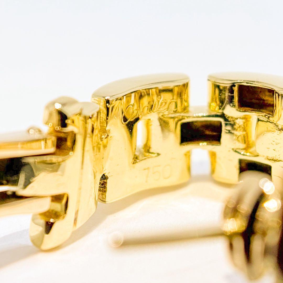 ⚪︎Cartier マイヨンパンテール ダイヤ ピアス YG750 7.2g