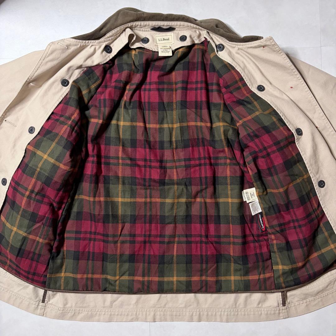 【希少・超美品】90s L.L.Bean ハンティングジャケット プリマロフト