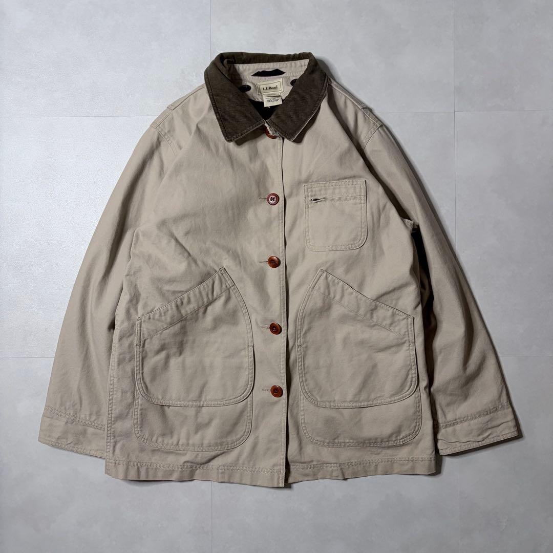 【希少・超美品】90s L.L.Bean ハンティングジャケット プリマロフト