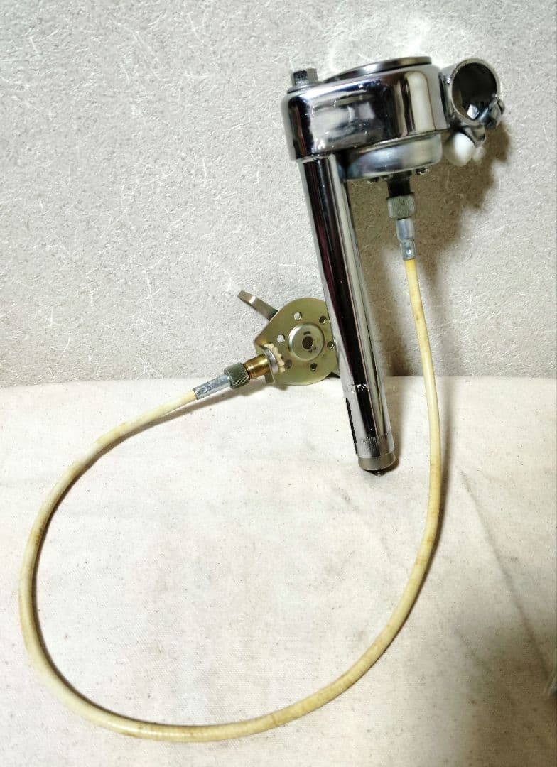 稀少 新品 ツノダ ステム埋め込み式メーター フラッシャー自転車