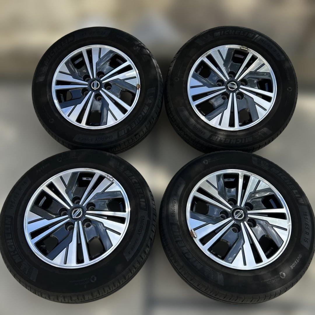 日産27セレナe-POWER純正ホイール タイヤ 195/65R15 - メルカリ